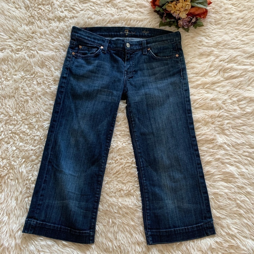 7 For All Mankind Cropped Dojos Size 29 - Picture 2 of 8